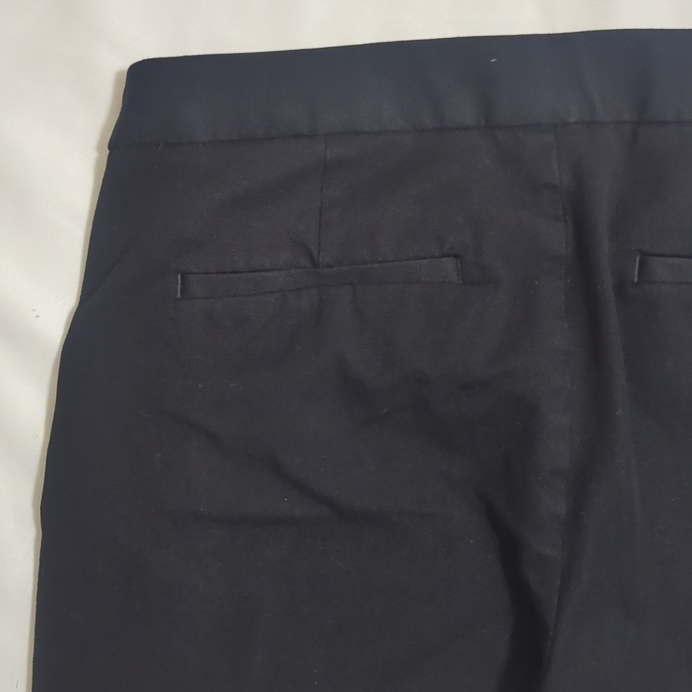 Banana Republic Modern Sloan Pant, Color Navy Black Size 4P - Picture 13 of 16